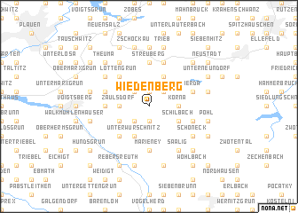 map of Wiedenberg
