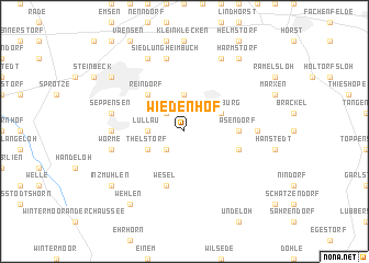 map of Wiedenhof