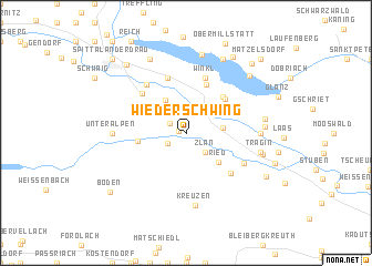 map of Wiederschwing