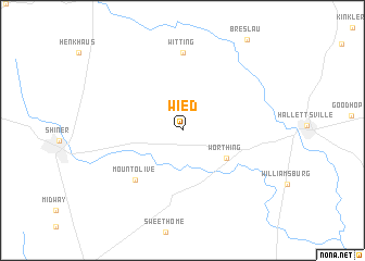 map of Wied