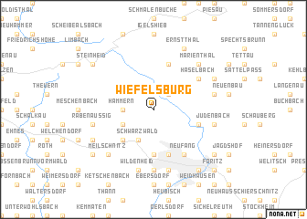 map of Wiefelsburg