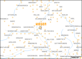 map of Wiegen