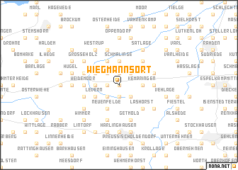 map of Wiegmannsort