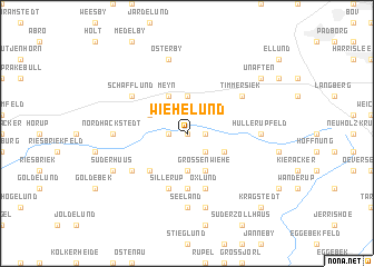 map of Wiehelund