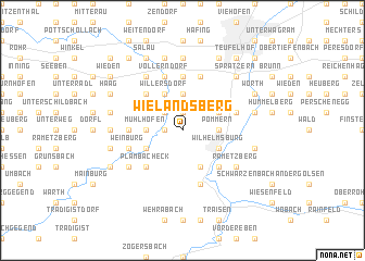 map of Wielandsberg