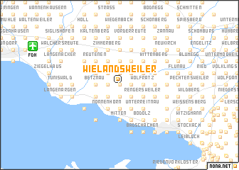 map of Wielandsweiler