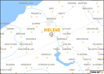map of Wielewo