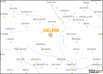 map of Wielewo