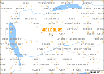map of Wielgolas