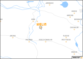 map of Wielin