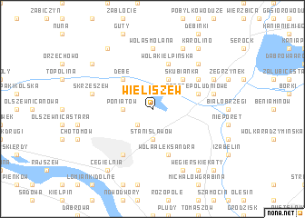 map of Wieliszew