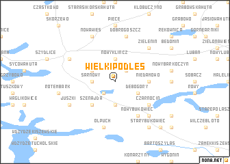 map of Wielki Podleś