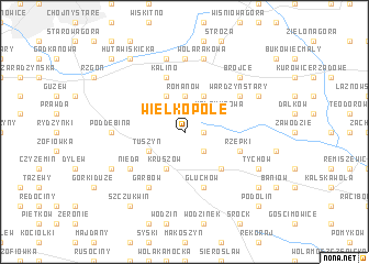 map of Wielkopole