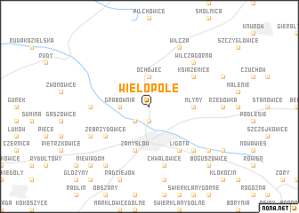 map of Wielopole