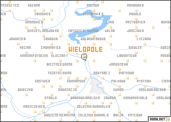map of Wielopole