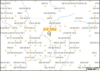 map of Wienau