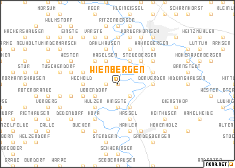 map of Wienbergen