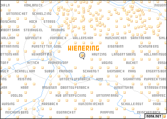 map of Wienering