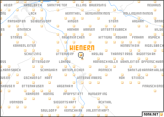 map of Wienern