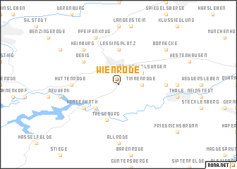 map of Wienrode