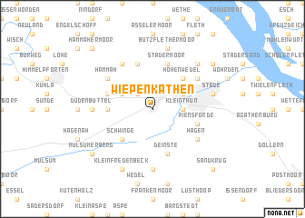 map of Wiepenkathen