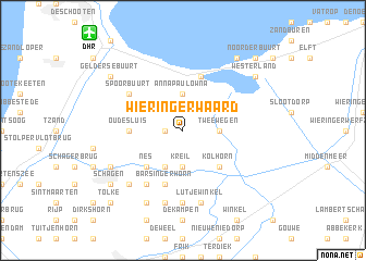 map of Wieringerwaard