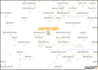 map of Wierstorf