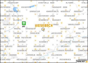 map of Wiesebach