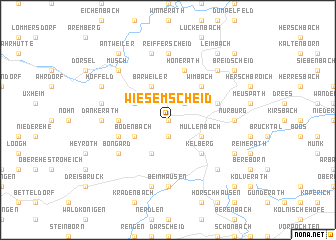 map of Wiesemscheid