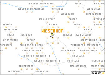 map of Wiesenhöf