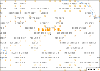 map of Wiesenthal