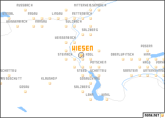 map of Wiesen