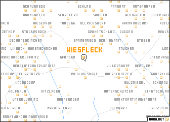 map of Wiesfleck