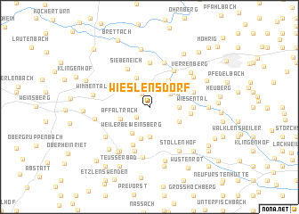 map of Wieslensdorf