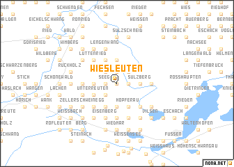 map of Wiesleuten