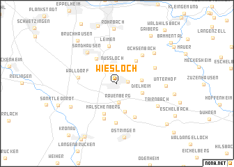 map of Wiesloch