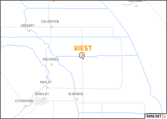 map of Wiest