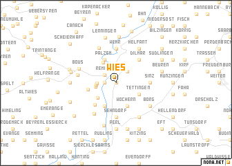 map of Wies