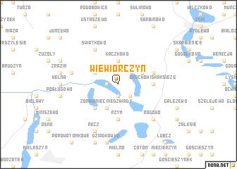 map of Wiewiórczyn