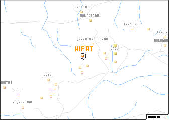 map of Wīfāt