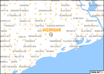 map of Wigamuwa