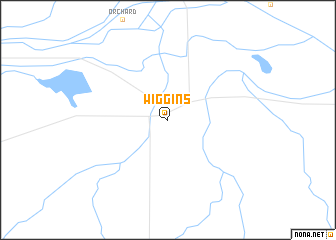 map of Wiggins