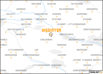 map of Wigginton