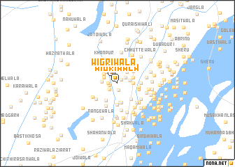 map of Wigrīwāla