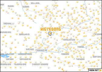 map of Wigye-dong