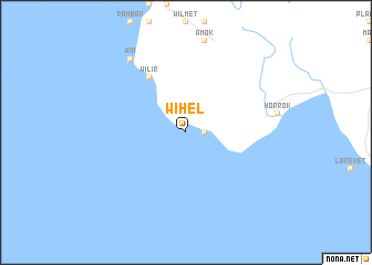 map of Wihel