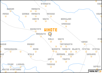 map of Wihoté