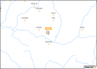 map of Wi\