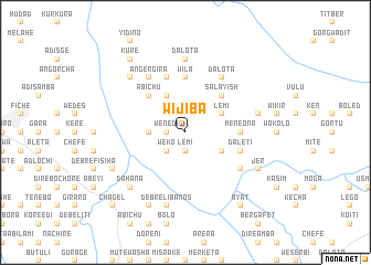 map of Wijiba