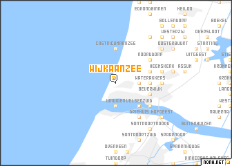 map of Wijk aan Zee